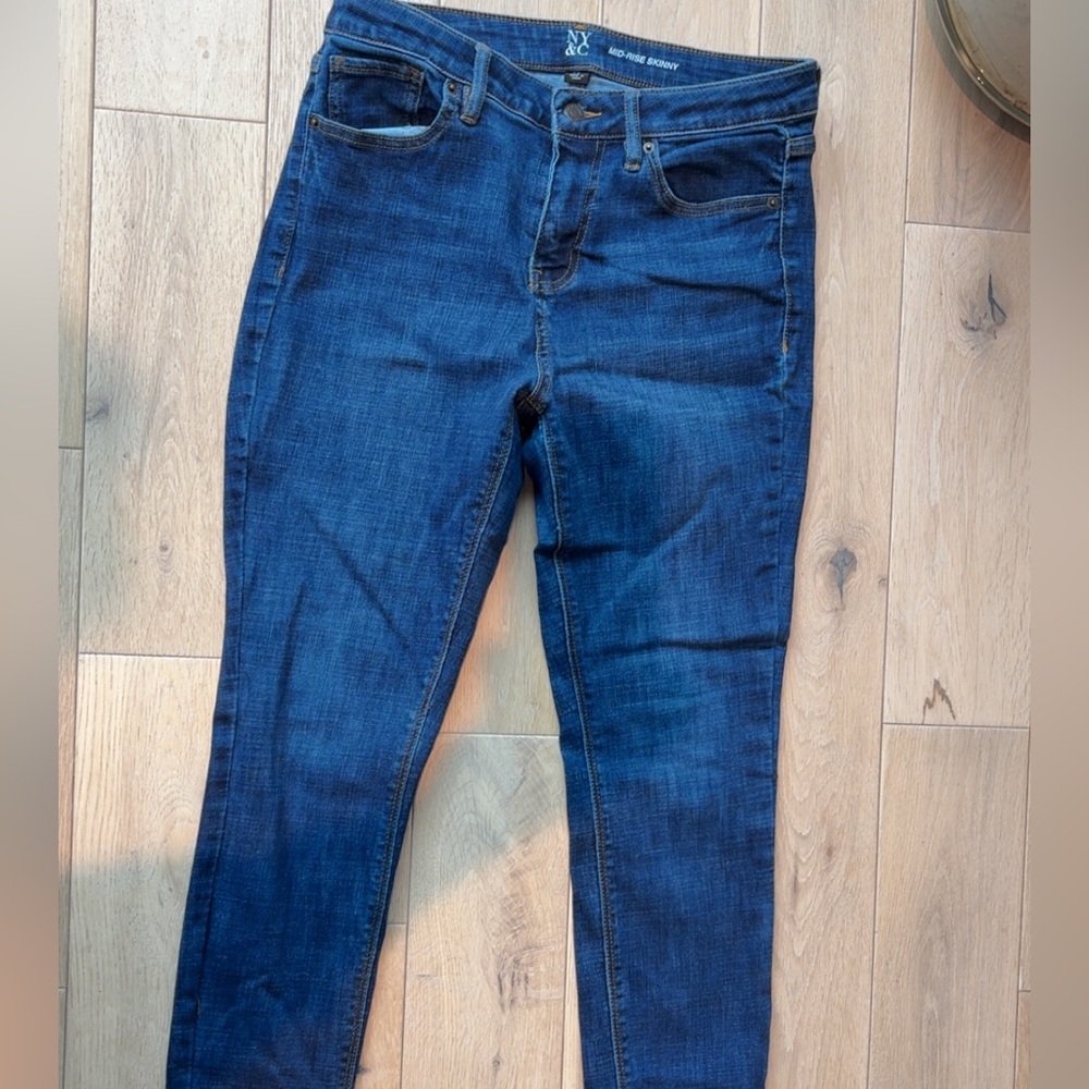 New York & Company Dark Blue Women Jeans